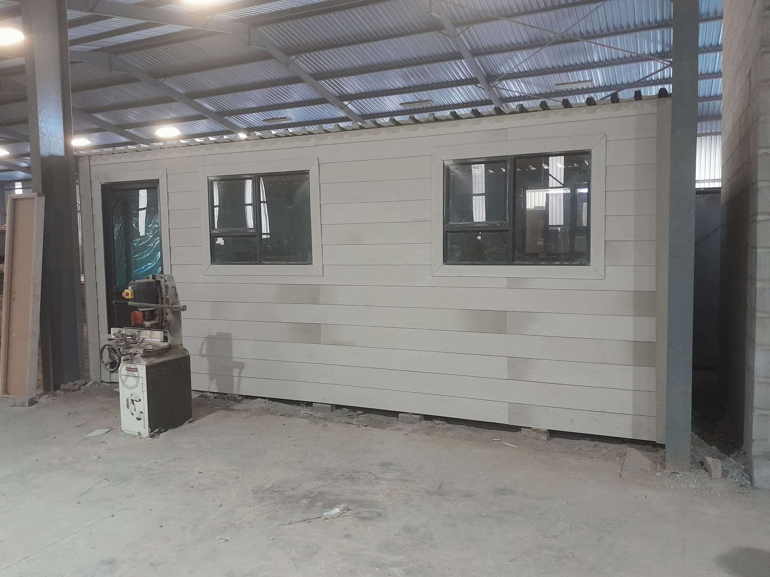 Finished exterior detail
