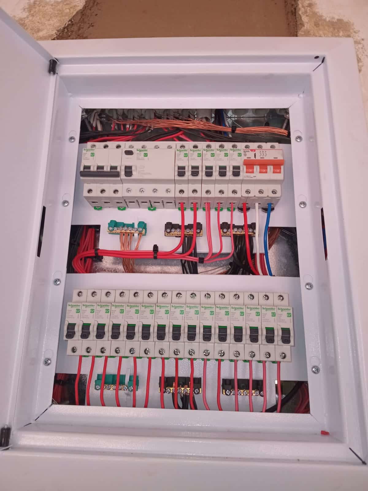 Electrical panel work